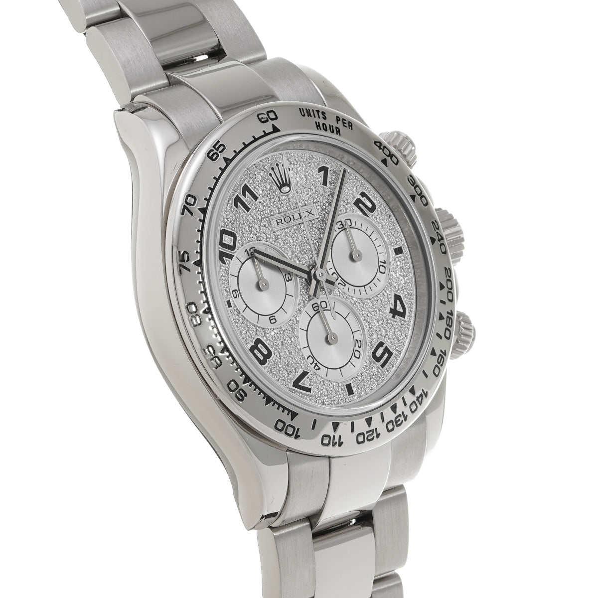 Cosmograph Daytona 116509ZEA D (manufactured around 2005) Pav Diamond/Silver ROLEX Men's [Pre-Owned].