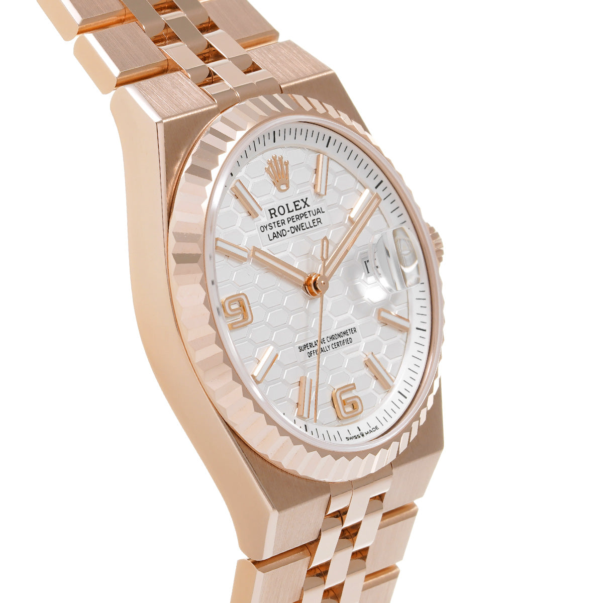 127235 LAND DOUBLER 36 Random Serial Silver ROLEX Men's [Pre-Owned].