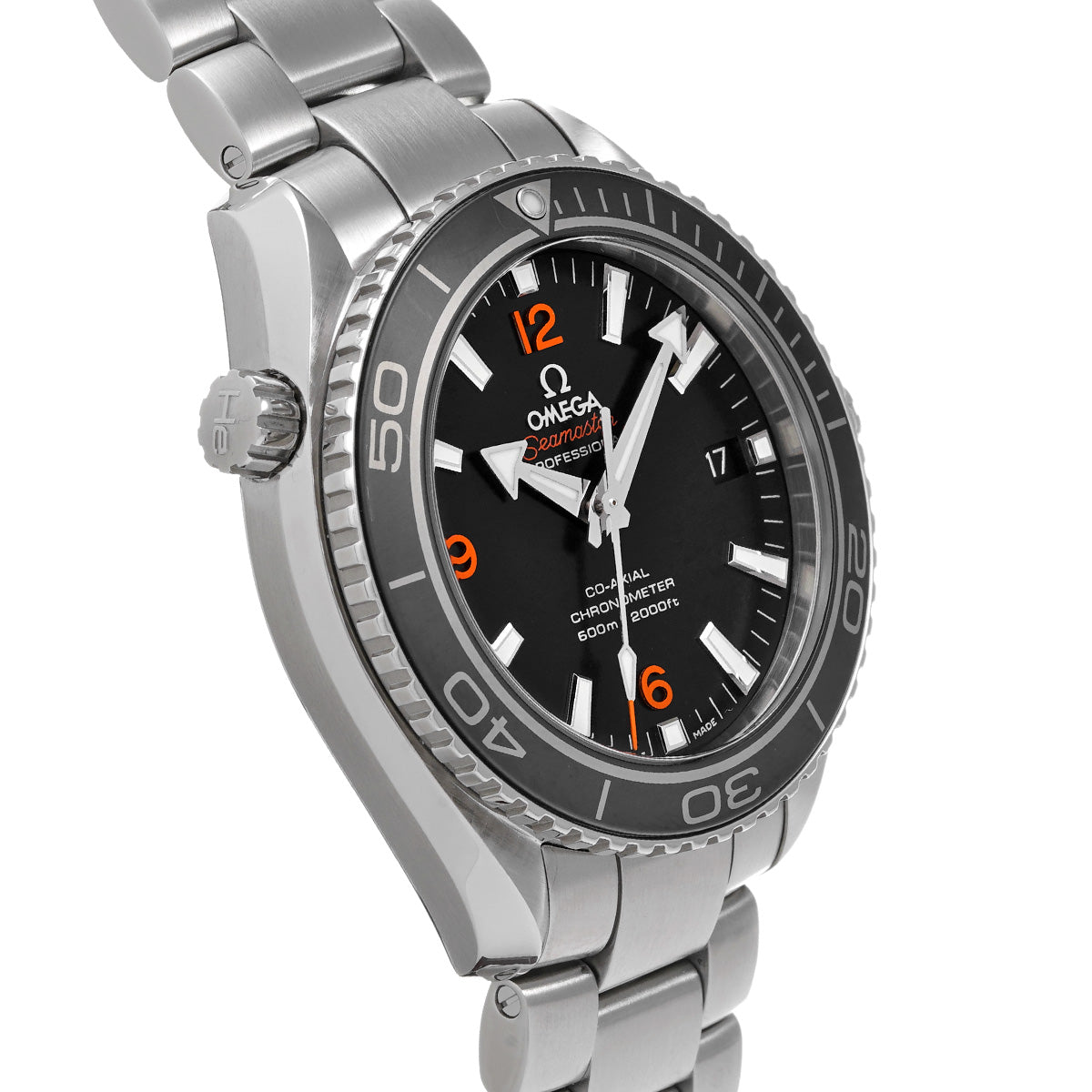 Seamaster Planet Ocean 600 Co-Axial 232.30.42.21.01.003 Black OMEGA Men's [Pre-Owned].
