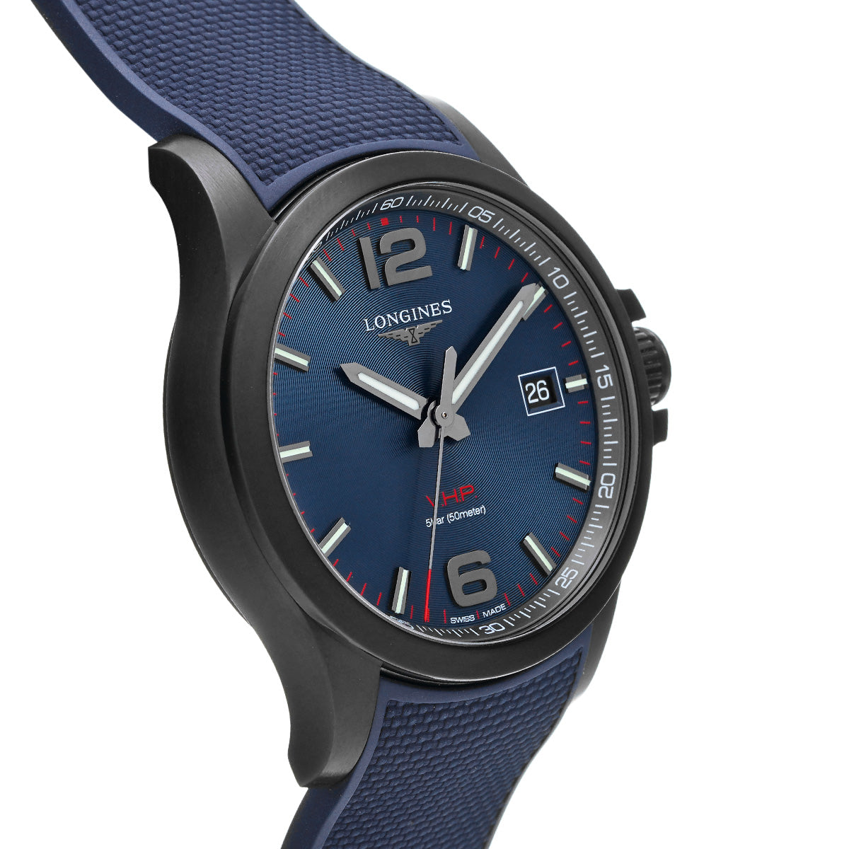 Conquest V.H.P L3.726.2.96.9 Blue LONGINES Men's [Pre-Owned].