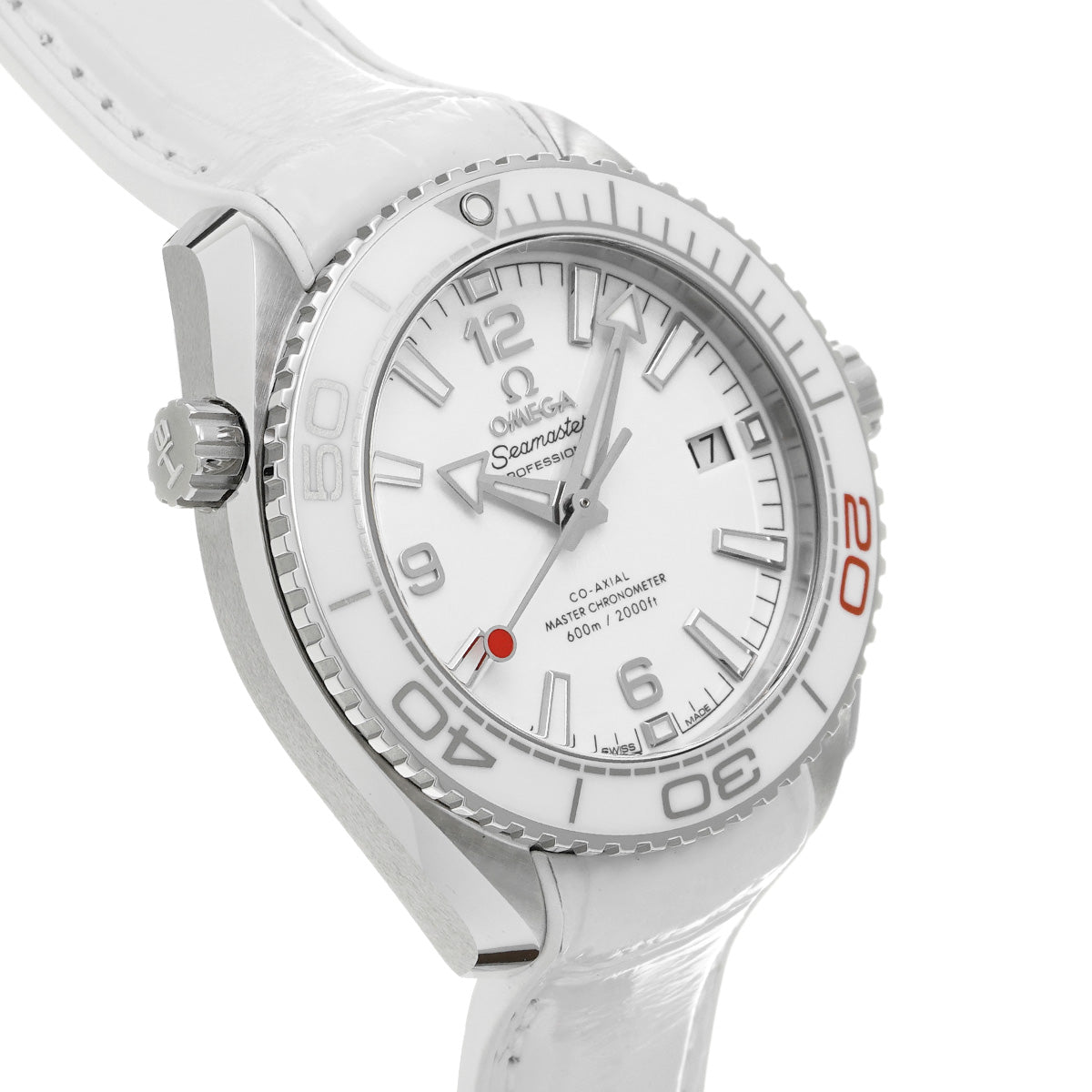 Seamaster Planet Ocean 600 Co-Axial Master Chronometer Tokyo 2020 522.33.40.20.04.001 White OMEGA Mens [Pre-Owned].