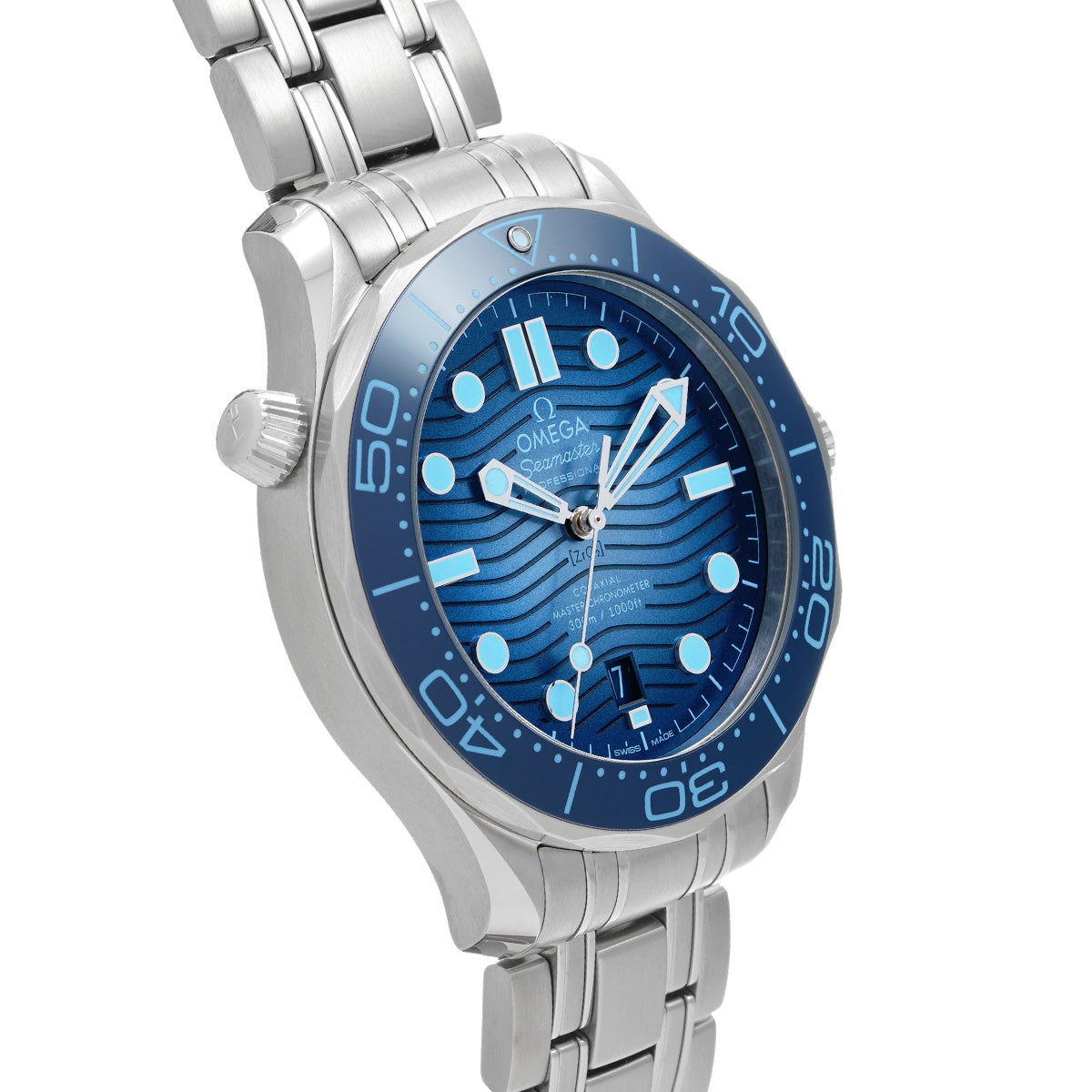 Seamaster Diver 300 Co-Axial Master Chronometer 210.30.42.20.03.003 Blue OMEGA Mens [Pre-owned]