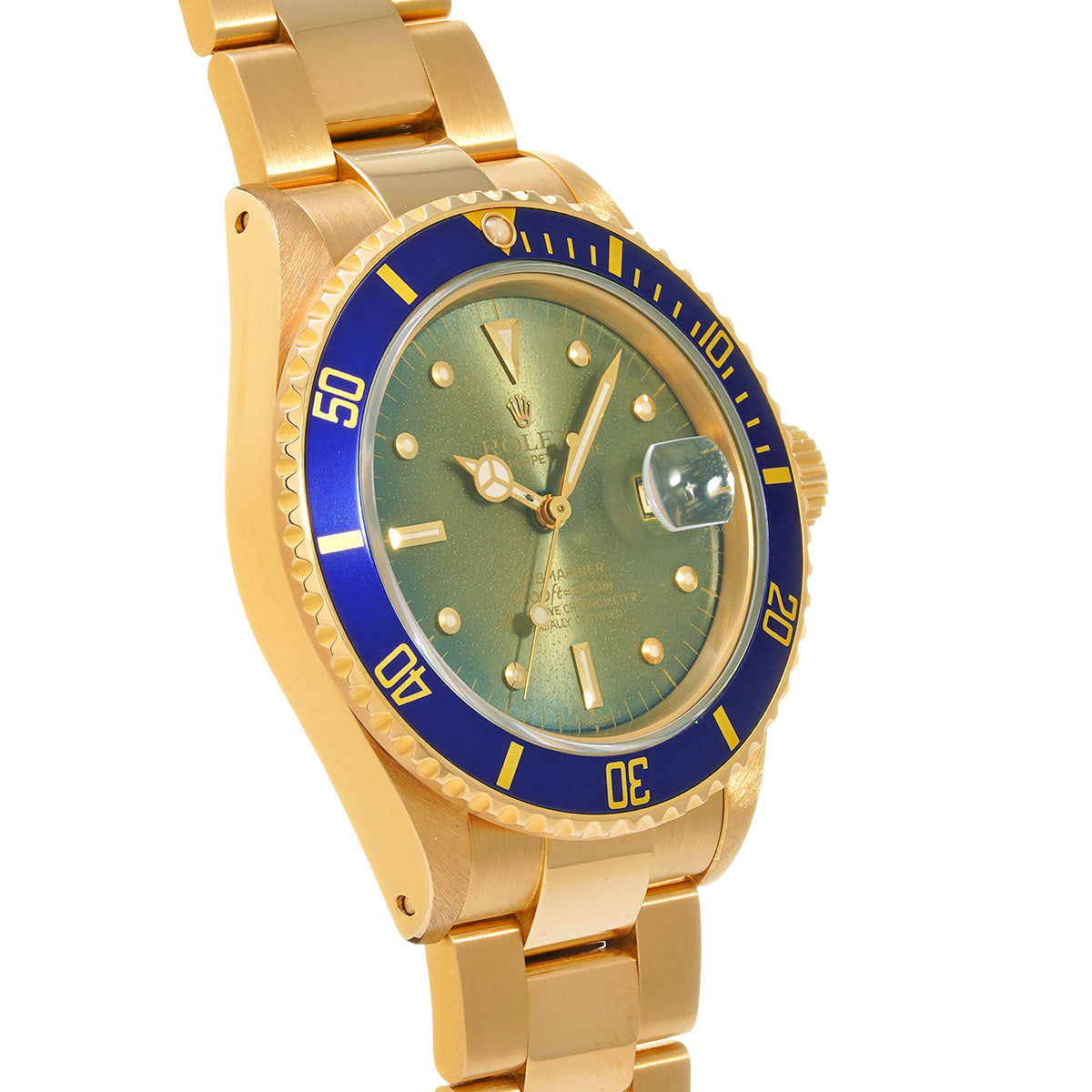 Submariner Date 16808 R (manufactured circa 1987) Blue ROLEX Men's [Pre-owned].