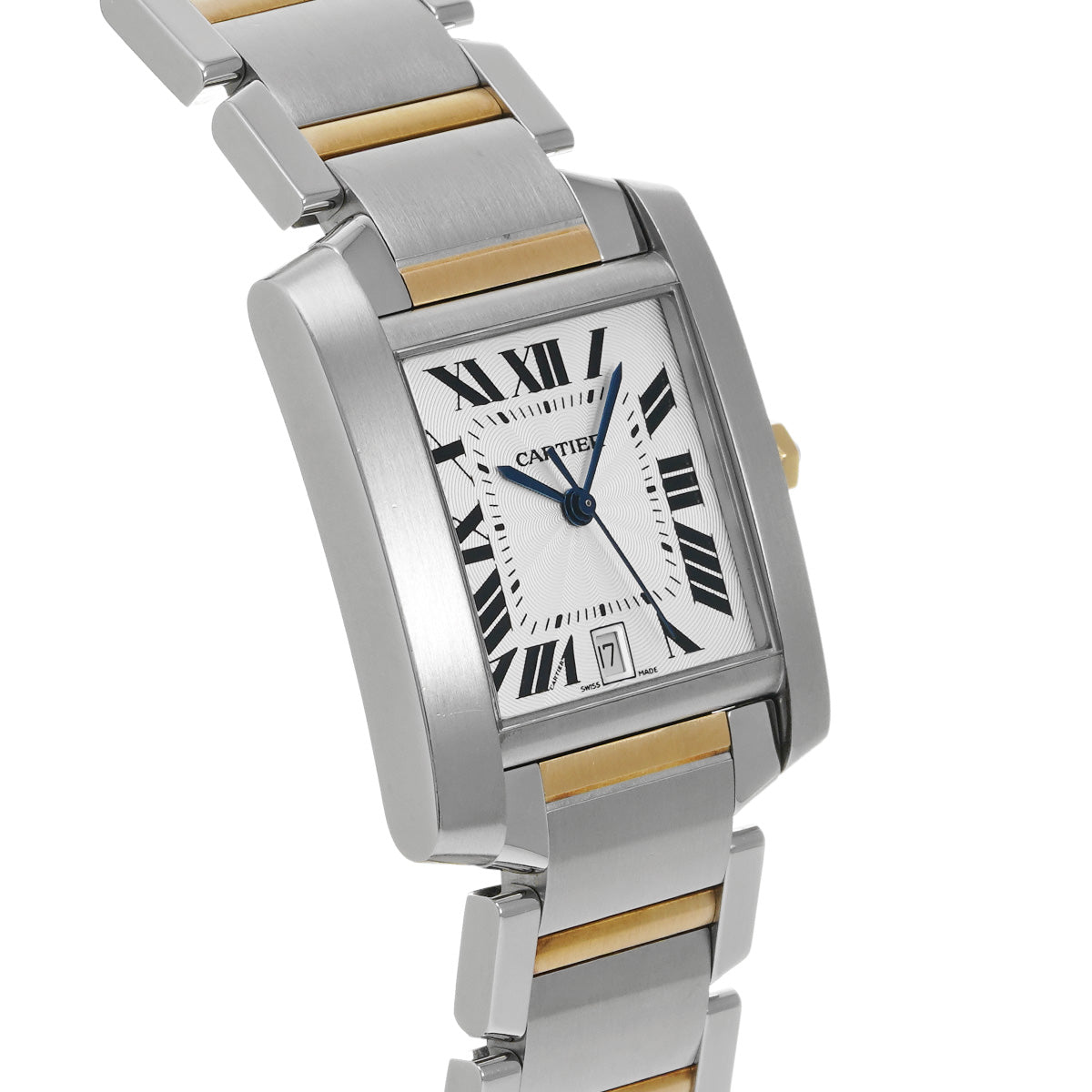 Tank Francaise LM W51005Q4 Silver CARTIER Men's [Pre-owned]