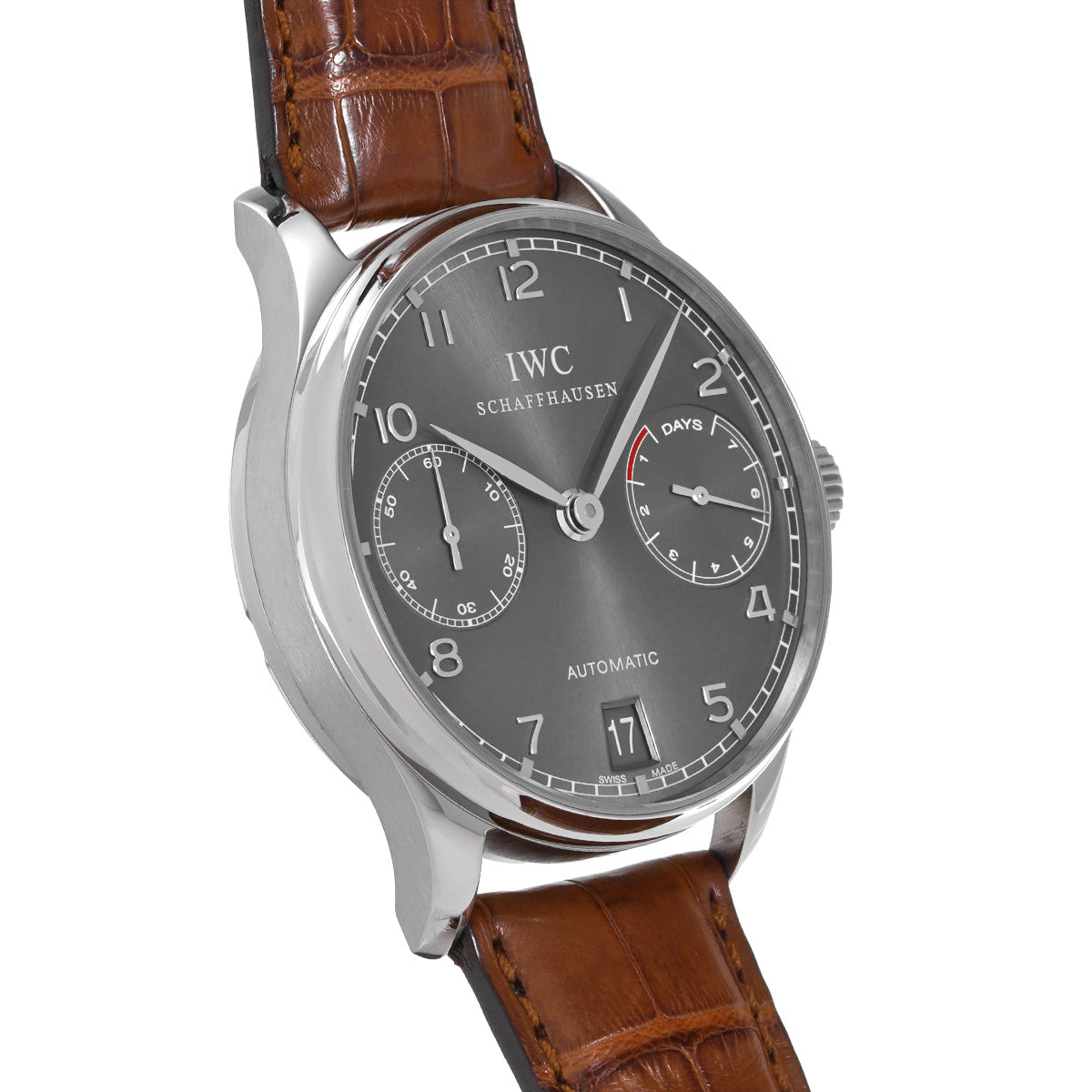 Portuguese Automatic 7 Days IW500106 Gray IWC Men's [Pre-Owned]