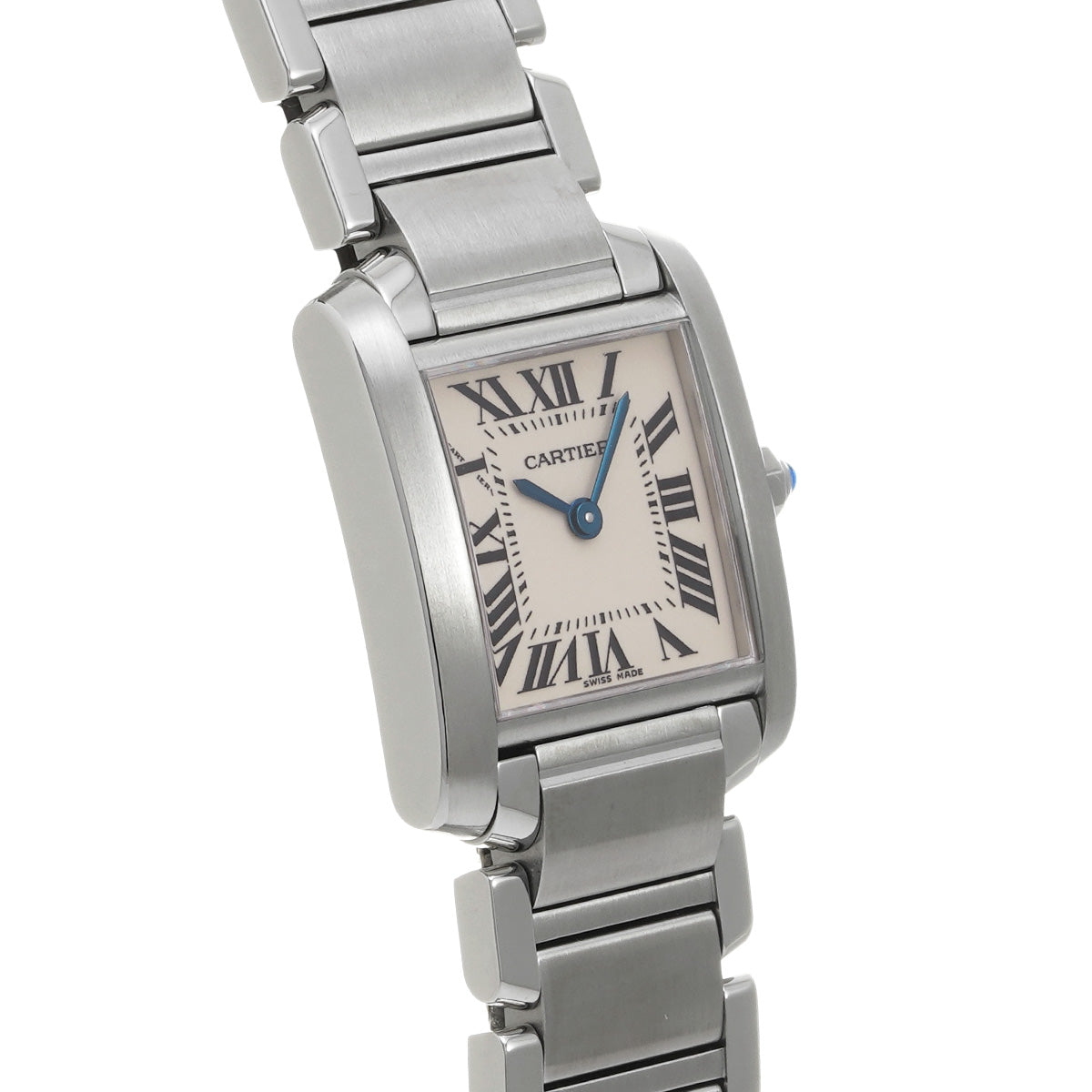 Tank Francaise SM W51008Q3 Silver CARTIER Ladies [Pre-owned]
