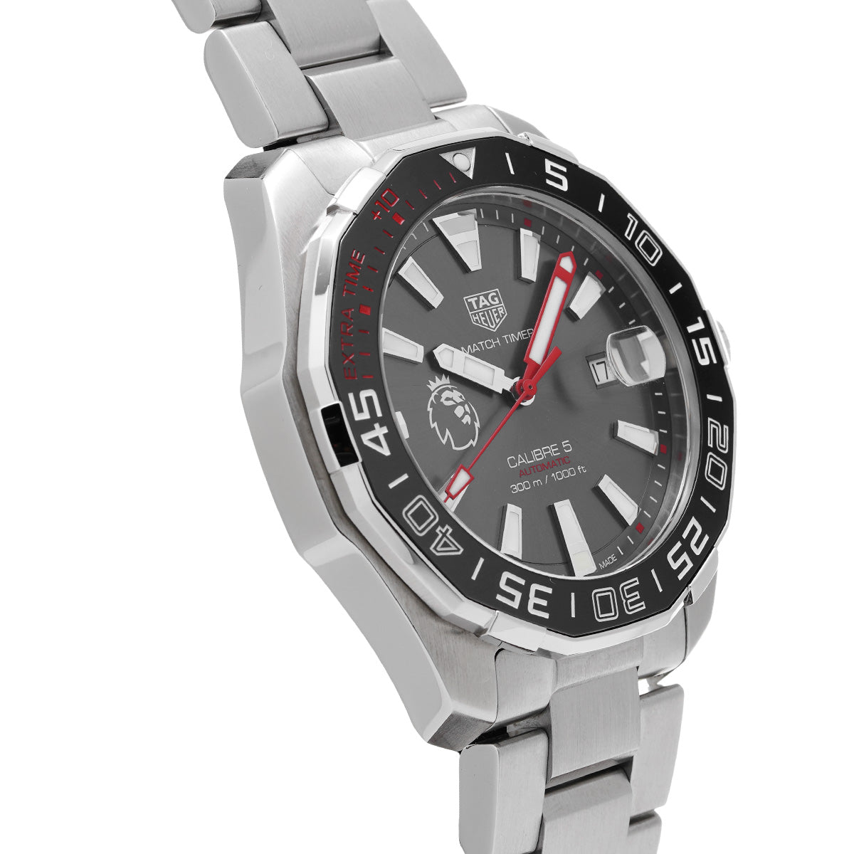 Aquaracer Calibre 5 Premier League Edition WAY201D.BA0927 Charcoal Gray TAG HEUER Men's [Pre-Owned]