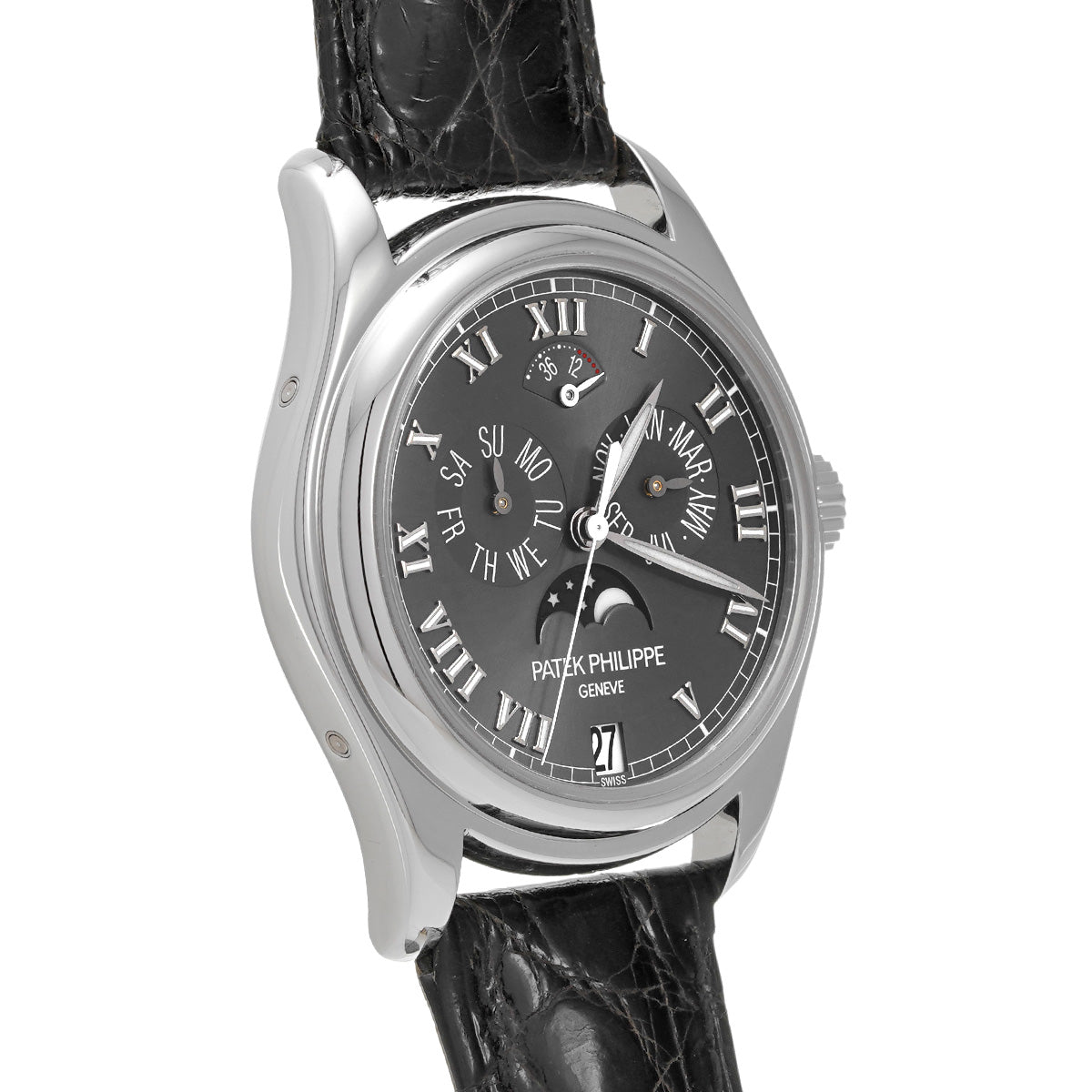 Complication Annual Calendar Moonphase 5056P-001 Gray PATEK PHILIPPE Men's [Pre-Owned].