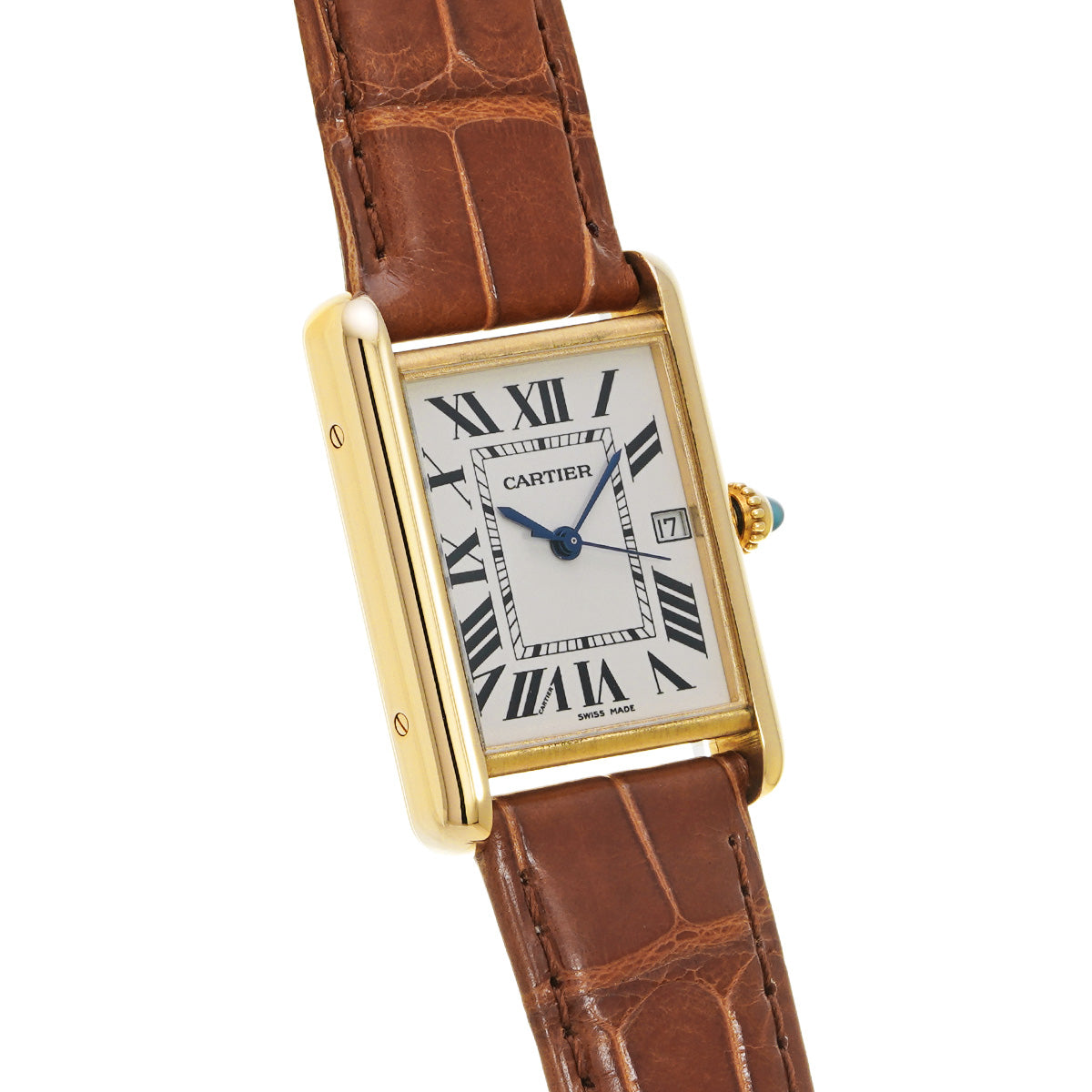 Tank Louis Cartier LM W1529756 Silver CARTIER Ladies [Pre-owned]