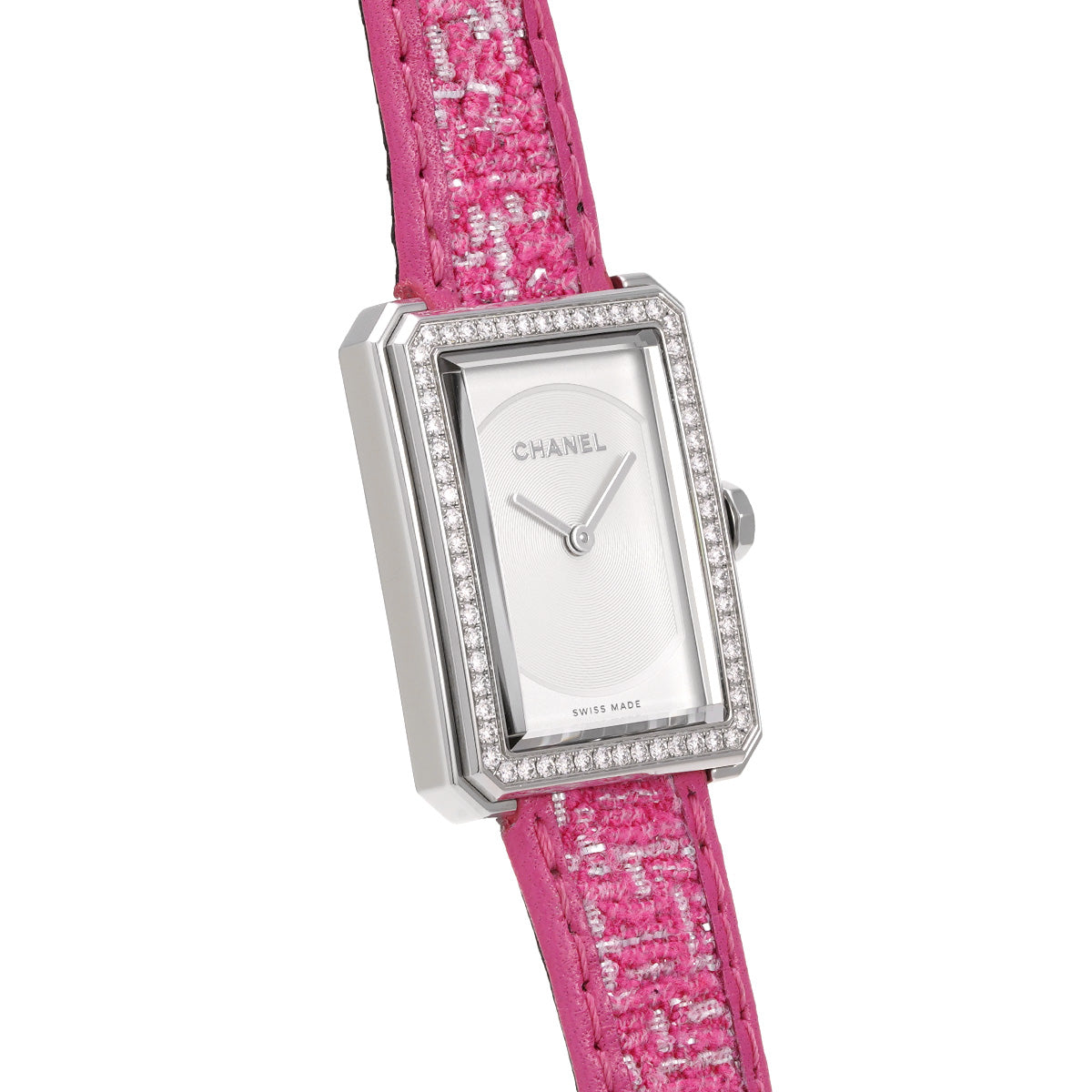 Boyfriend H6955 opal white CHANEL Ladies [Pre-owned].