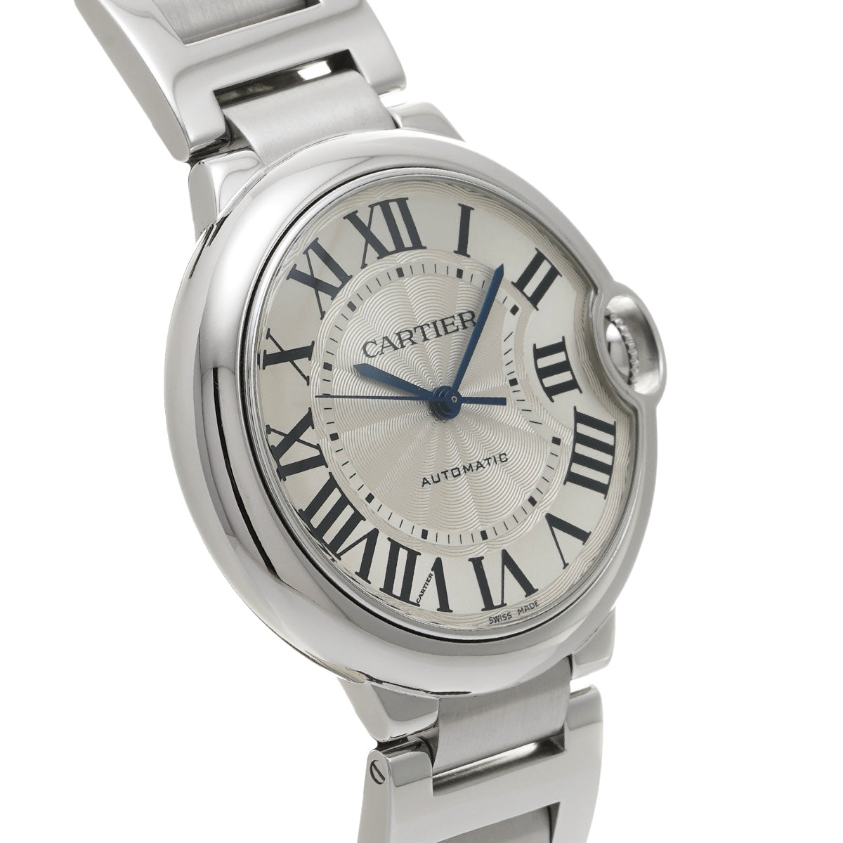 Ballon Bleu de Cartier 36mm W6920046 Silver CARTIER Unisex [Pre-Owned].