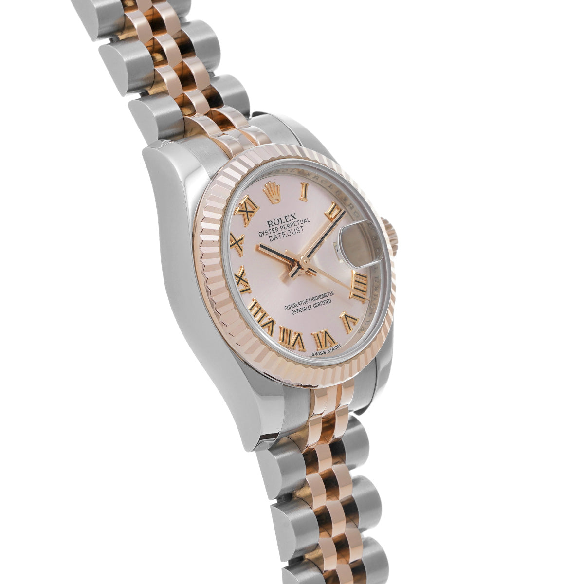 DATE JUST 179171 G (manufactured circa 2012) Pink ROLEX Ladies [Pre-Owned].