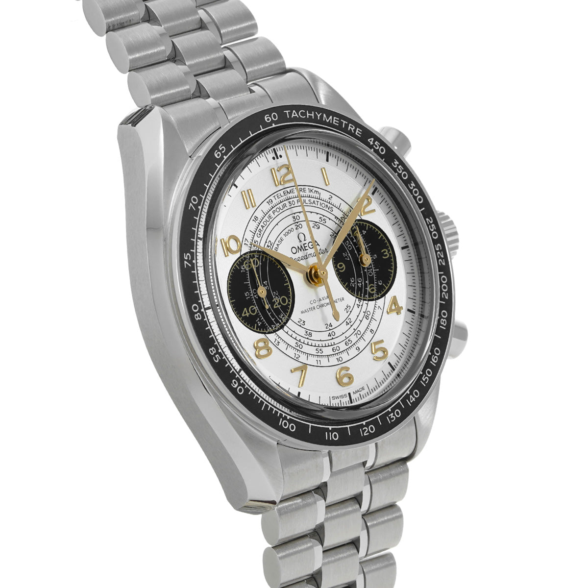 Speedmaster Chronoscope Co-Axial 2024 Paris Olympics 522.30.43.51.02.001 Silver/Black OMEGA Men's [New]