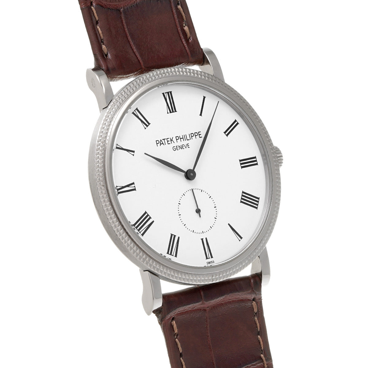 Calatrava 5119G-001 White PATEK PHILIPPE Men's [Pre-Owned].