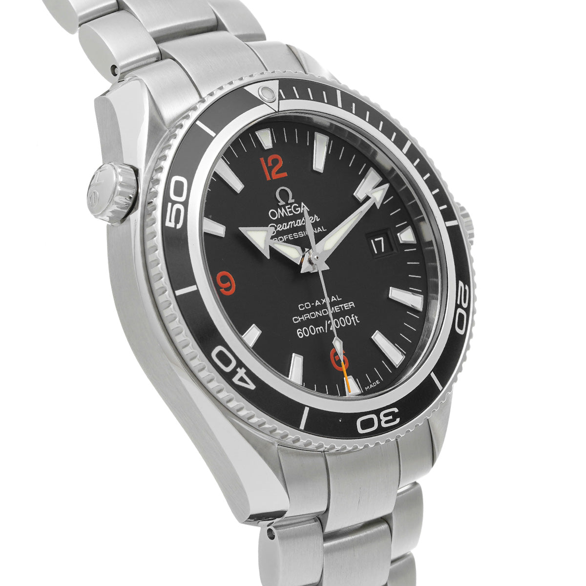 Seamaster Planet Ocean 600 Co-Axial 2201.51 Black OMEGA Men's [Pre-Owned].