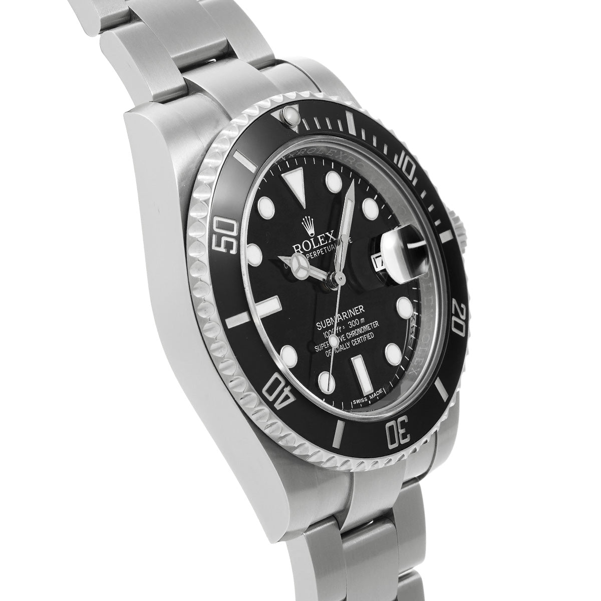 Submariner Date 116610LN Random Serial Black ROLEX Men's [Pre-Owned].