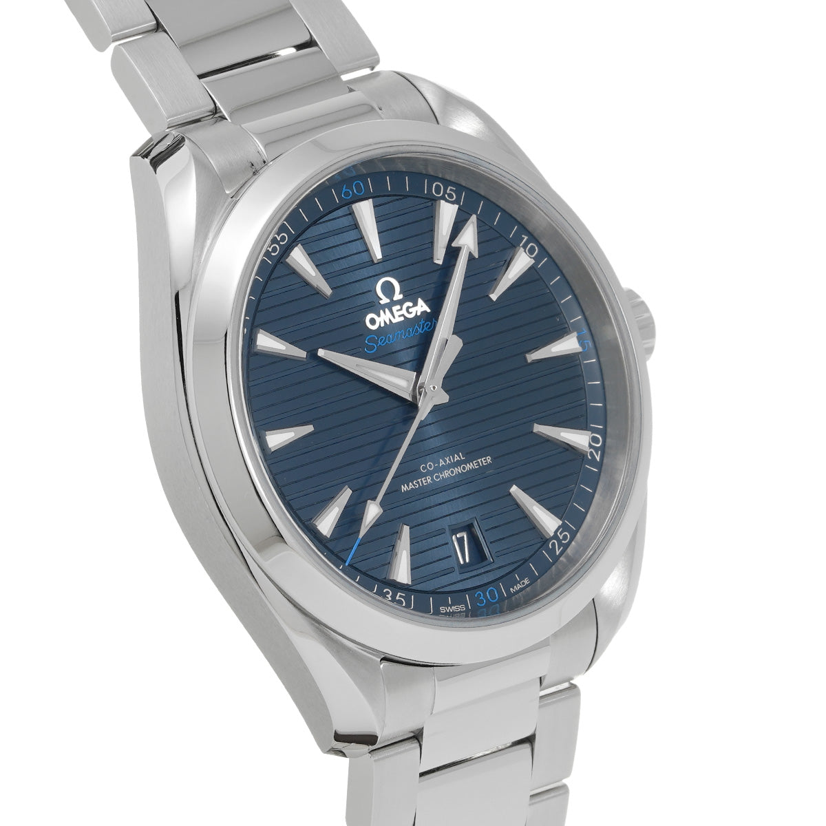 Seamaster Aqua Terra Co-Axial Master Chronometer 220.10.41.21.03.001 Blue OMEGA Mens [Pre-Owned].