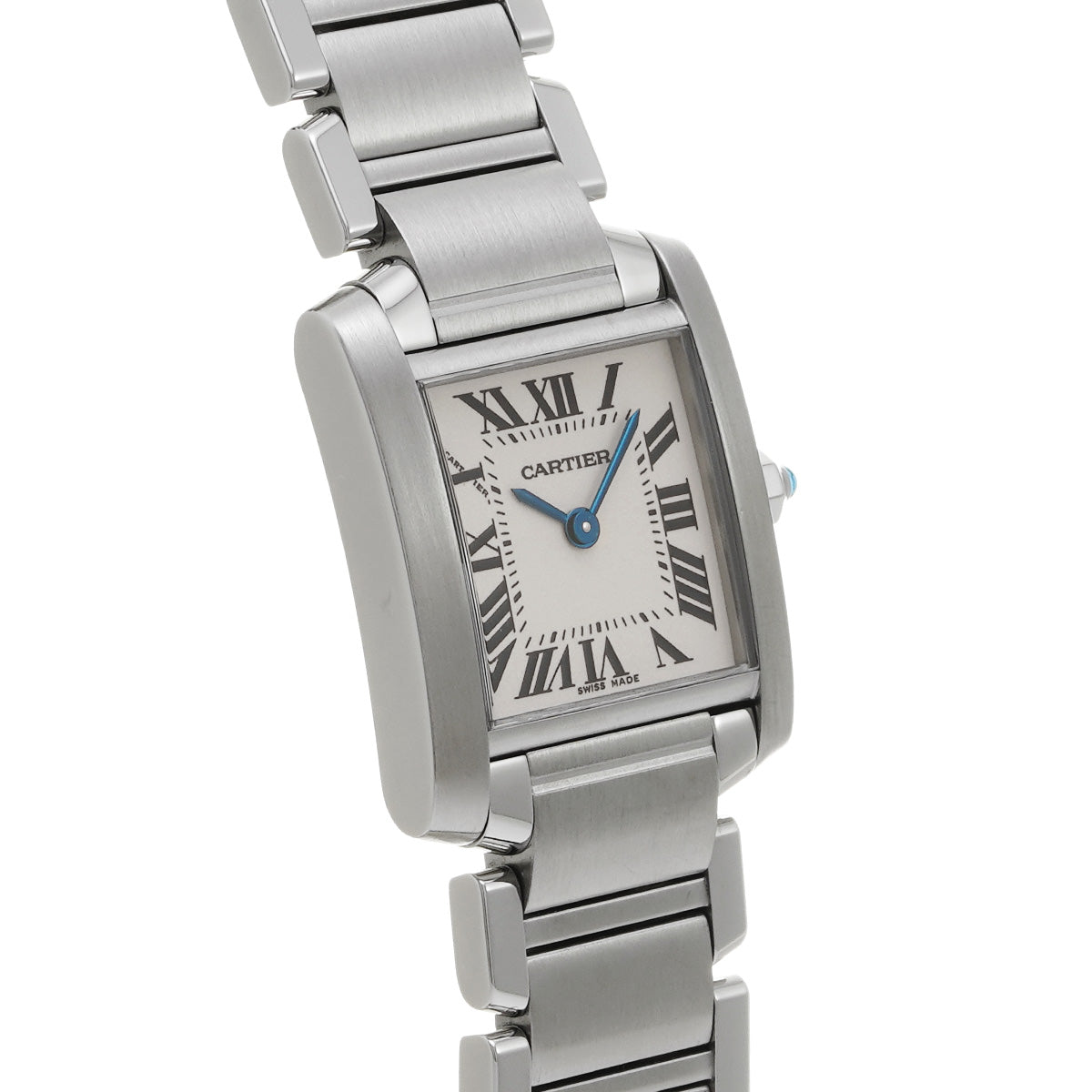Tank Francaise SM W51008Q3 Silver CARTIER Ladies [Pre-owned]