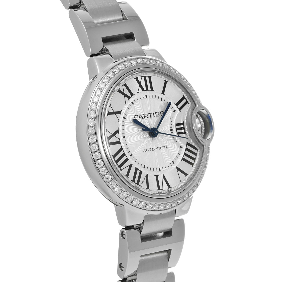 Ballon Bleu de Cartier 33mm W4BB0016 Silver CARTIER Unisex [Pre-Owned].