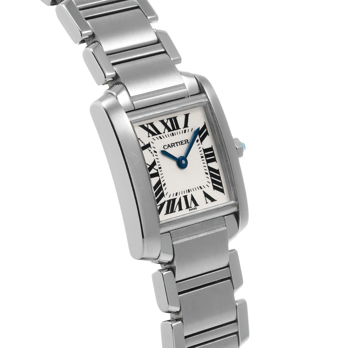 Tank Francaise SM W51008Q3 Silver CARTIER Ladies [Pre-owned]