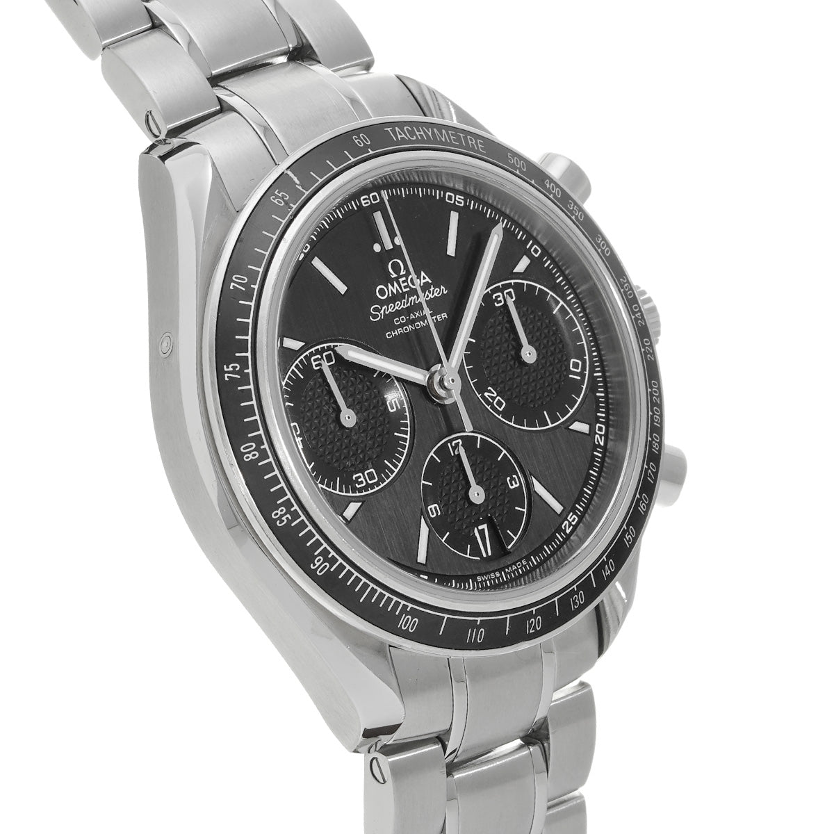 Speedmaster Racing Co-Axial 326.30.40.50.01.001 Black OMEGA Men's [pre-owned].