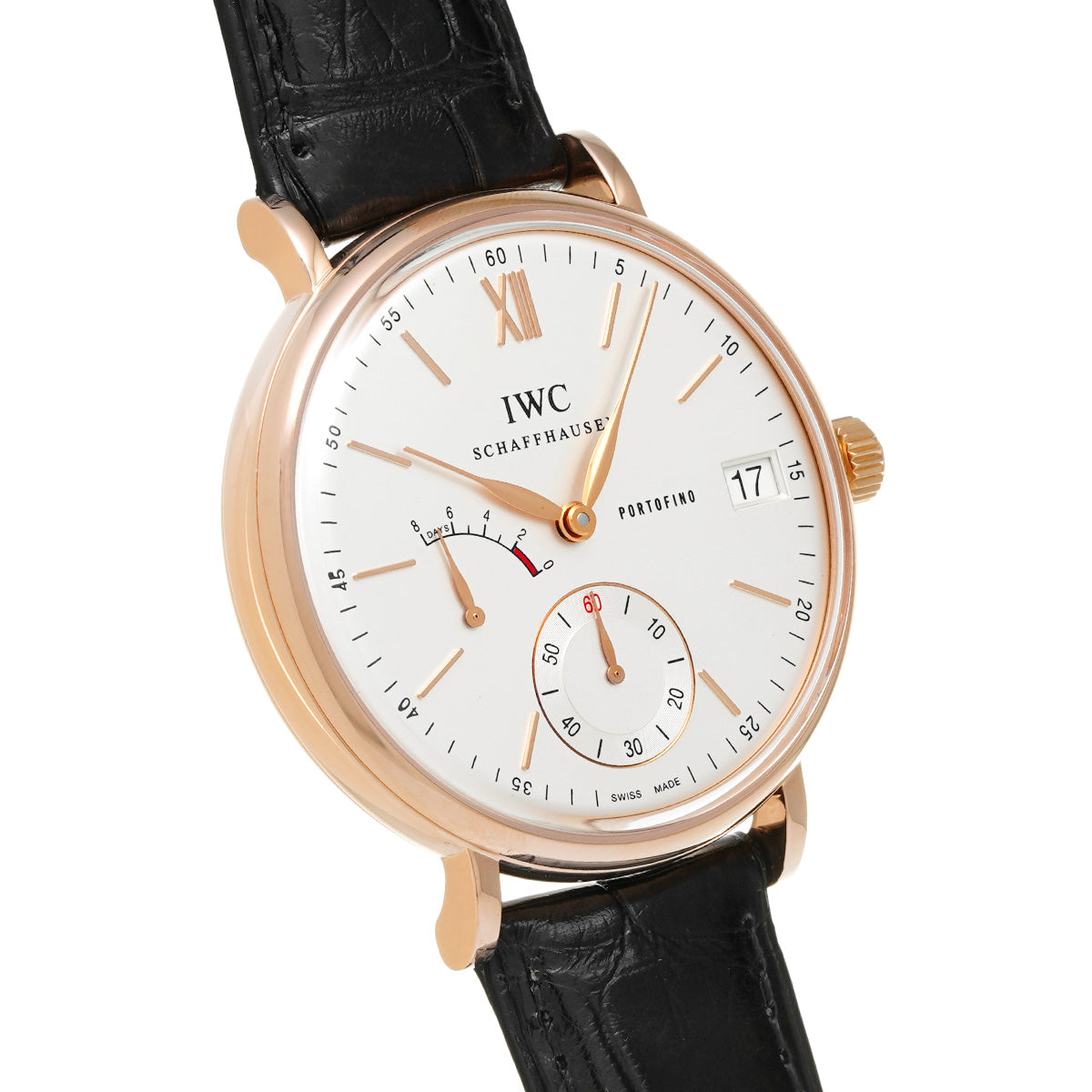 Portofino Hand-Wound 8 Days IW510107 Silver IWC Men's [Pre-Owned]