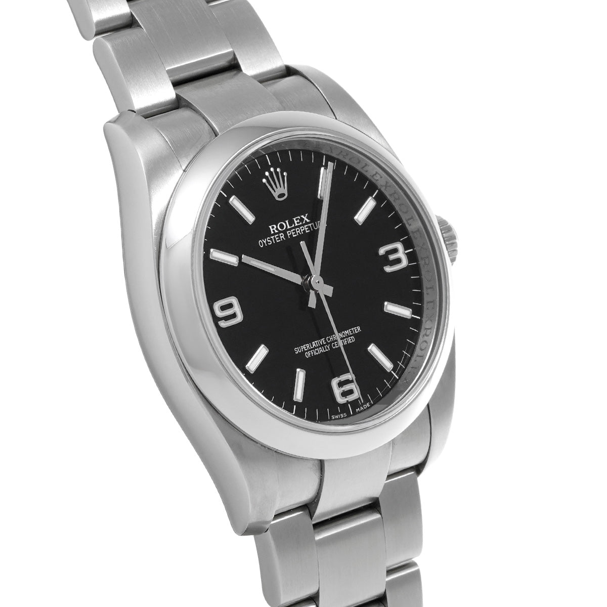 Oyster Perpetual 36 116000 M (made around 2008) Black ROLEX Men's [Pre-Owned].