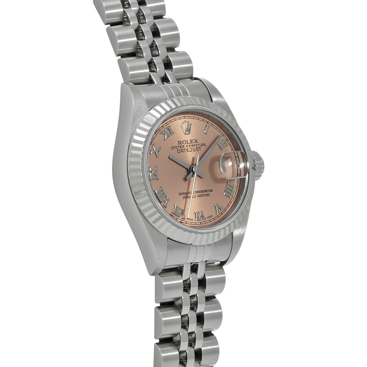 DATE JUST 79174 P (manufactured circa 2000) Pink ROLEX Ladies [Pre-Owned].