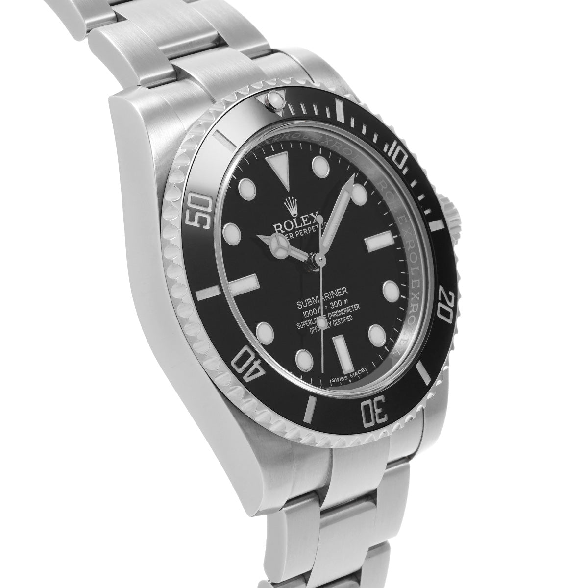 Submariner 114060 Random Serial Black ROLEX Men's [Pre-Owned].