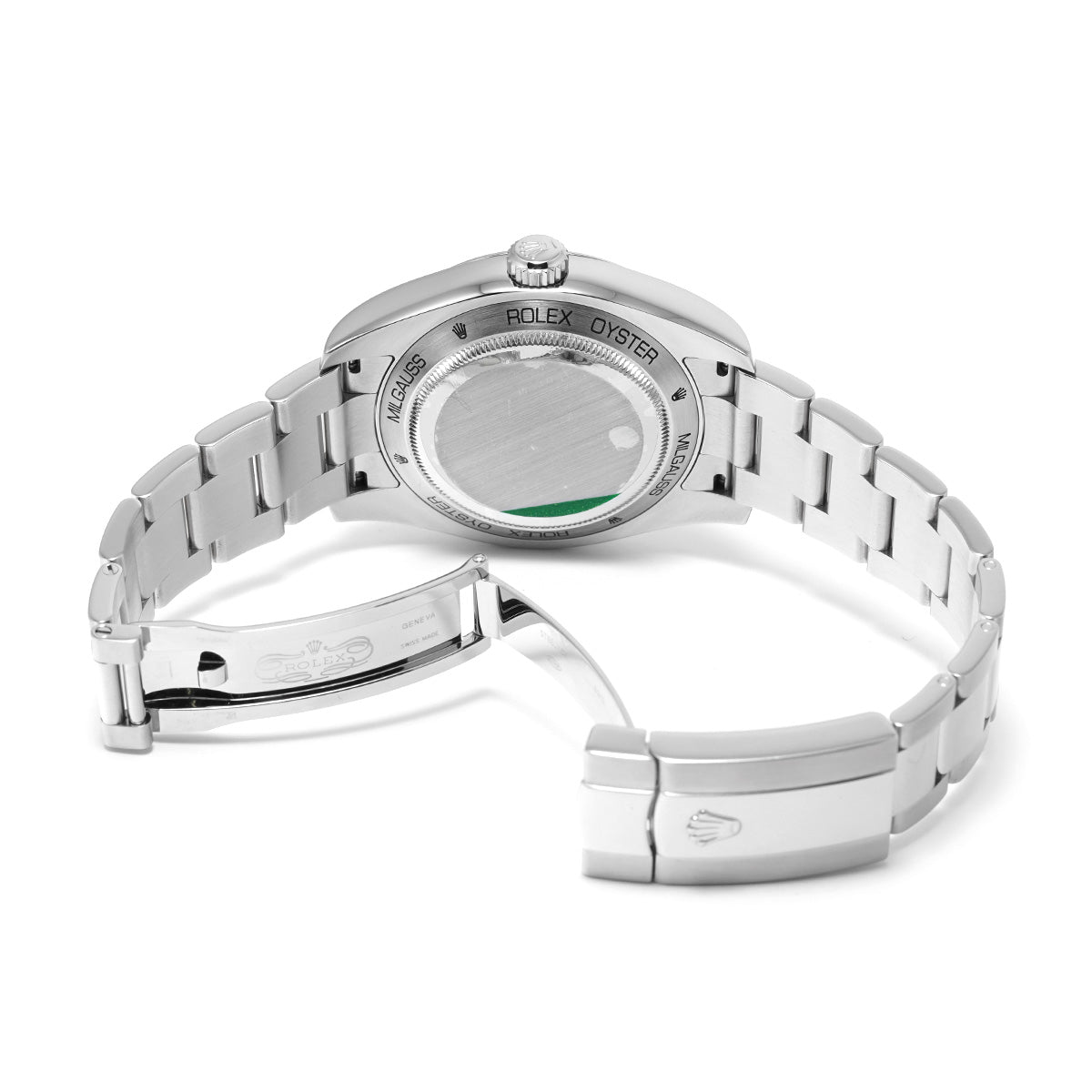 Milgauss 116400 M (made around 2008) White ROLEX Men's [Pre-Owned].