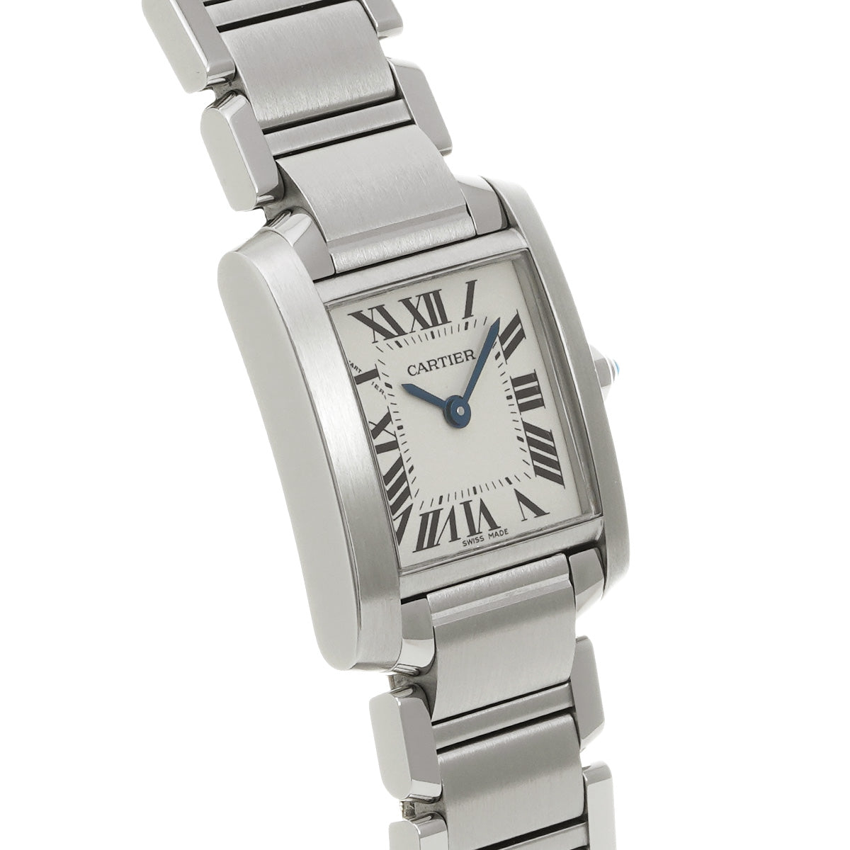 Tank Francaise SM W51008Q3 Silver CARTIER Ladies [Pre-owned]