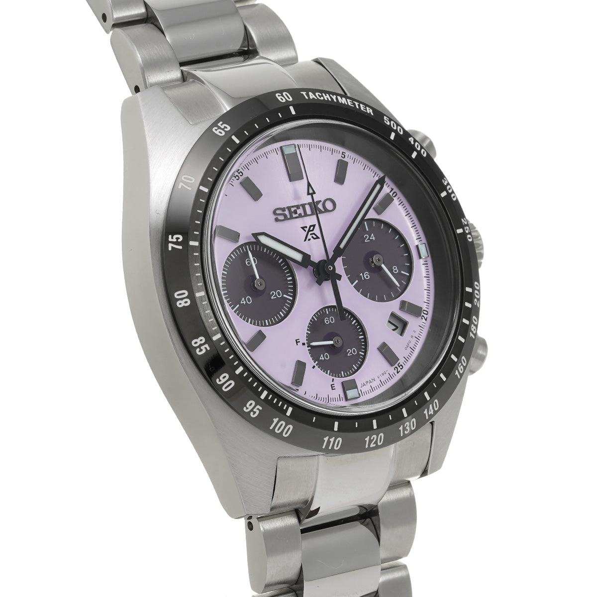 SBDL119 Prospex Speedtimer Solar Chronograph Purple/Black SEIKO Men's [Pre-Owned].