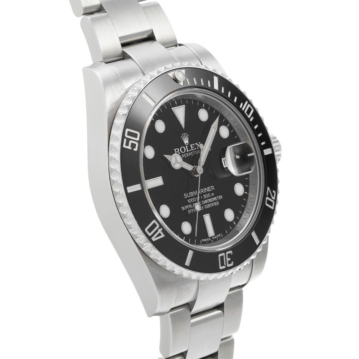 Submariner Date 116610LN Random Serial Black ROLEX Men's [Pre-Owned].