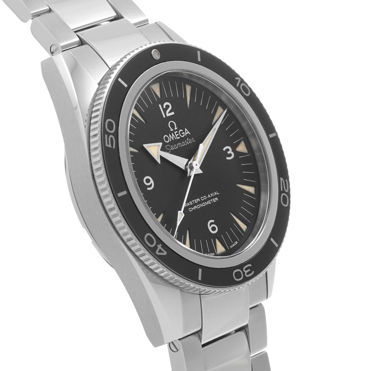 Seamaster 300 Master Co-Axial 233.30.41.21.01.001 Black OMEGA Men's [pre-owned].