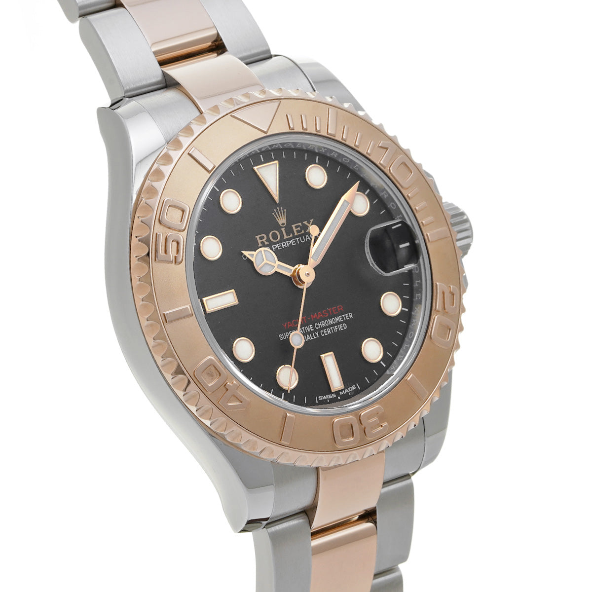 Yacht-Master 37 268621 Random Serial Black ROLEX Unisex [Pre-Owned].