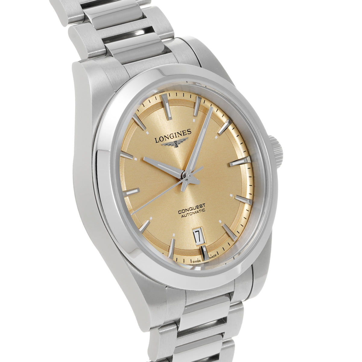 Conquest L3.720.4.62.6 Champagne LONGINES Men's [Pre-Owned].