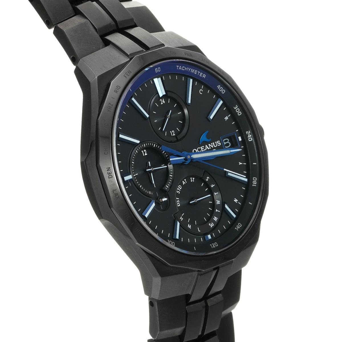 Ocianas Manta OCW-S5000B-1AJF Black CASIO Men's [Pre-Owned].