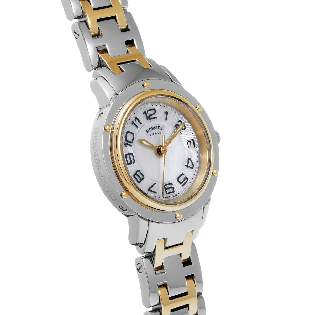 Clipper CP1.220 White MOP HERMES Ladies [Pre-owned].