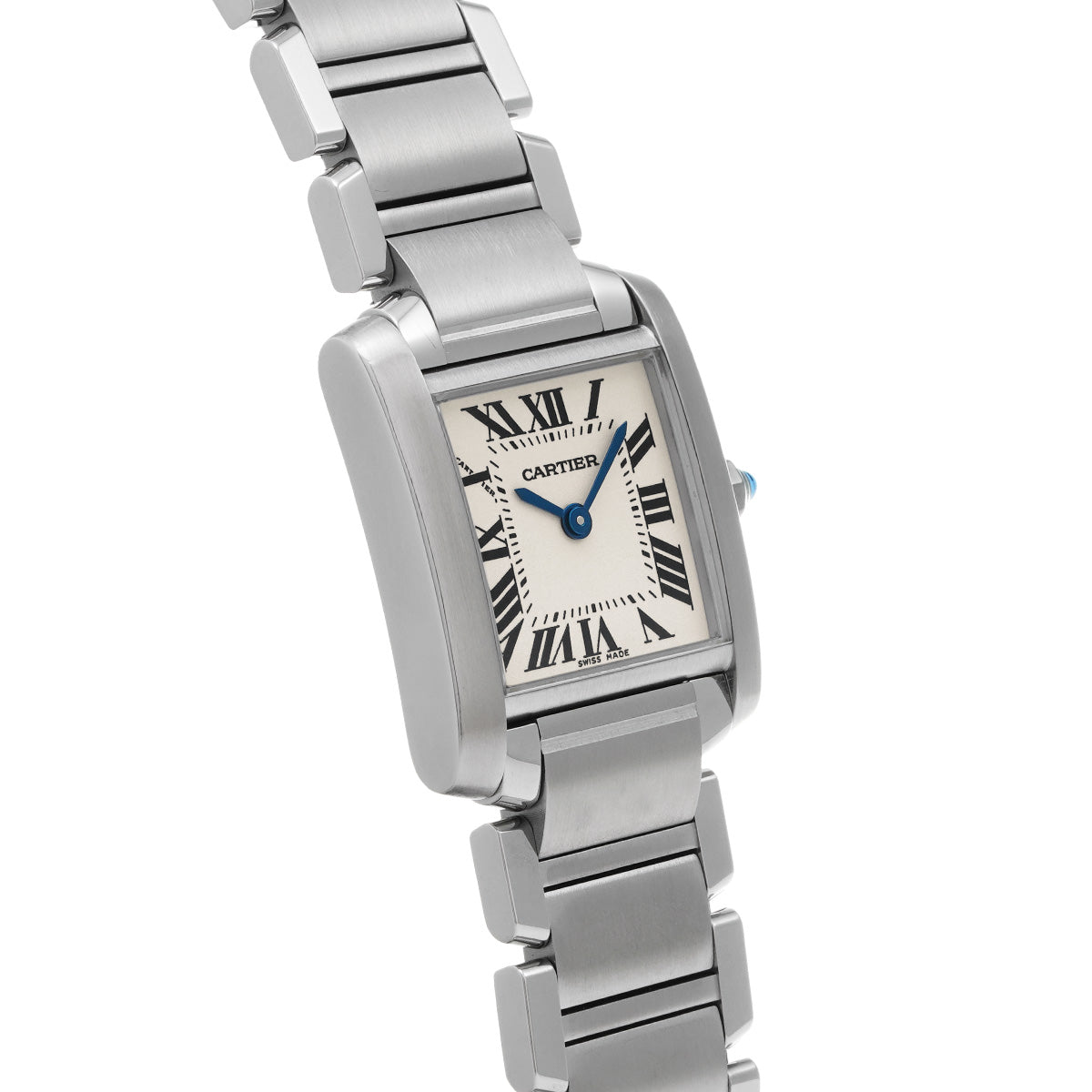 Tank Francaise SM W51008Q3 Silver CARTIER Ladies [Pre-owned]
