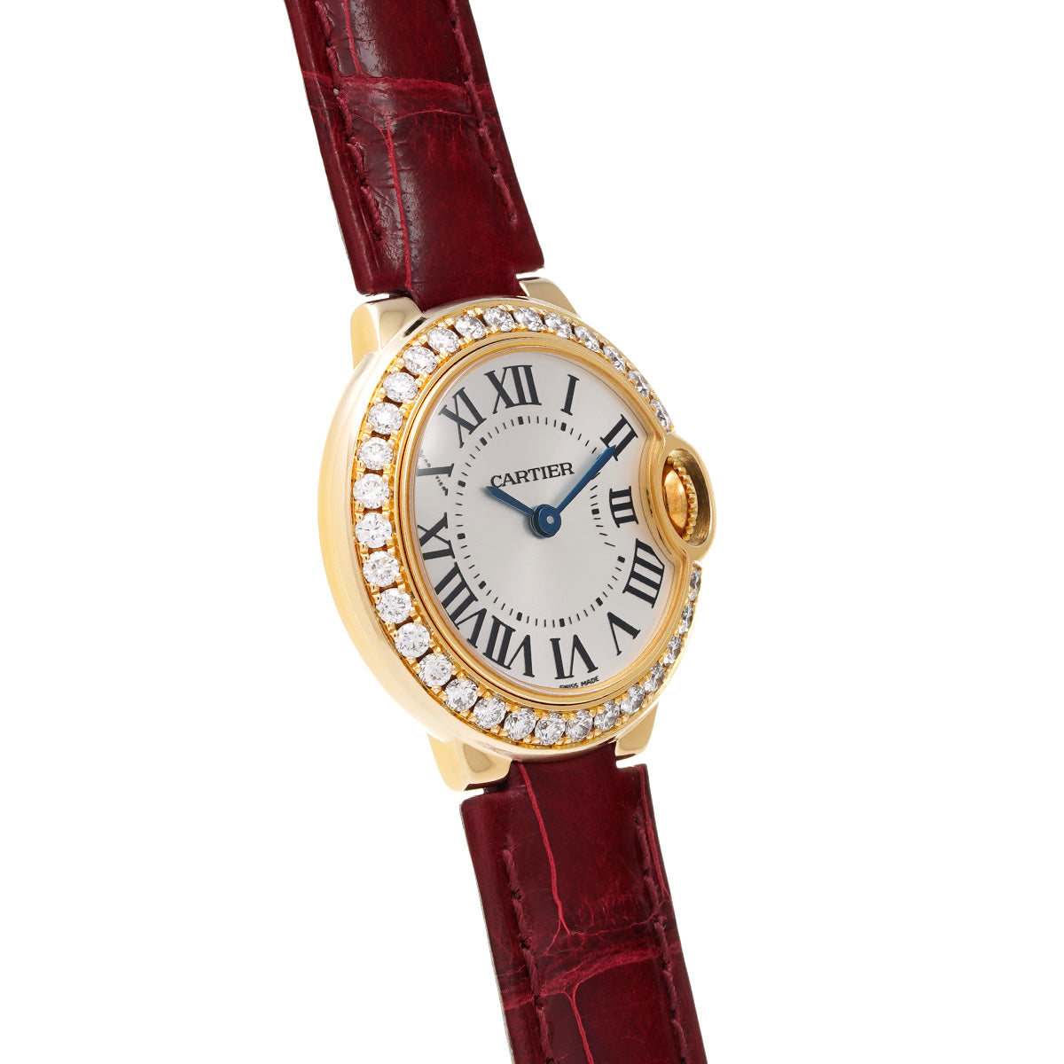 Ballon Bleu de Cartier 28mm WE900151 Silver CARTIER Unisex [Pre-Owned].