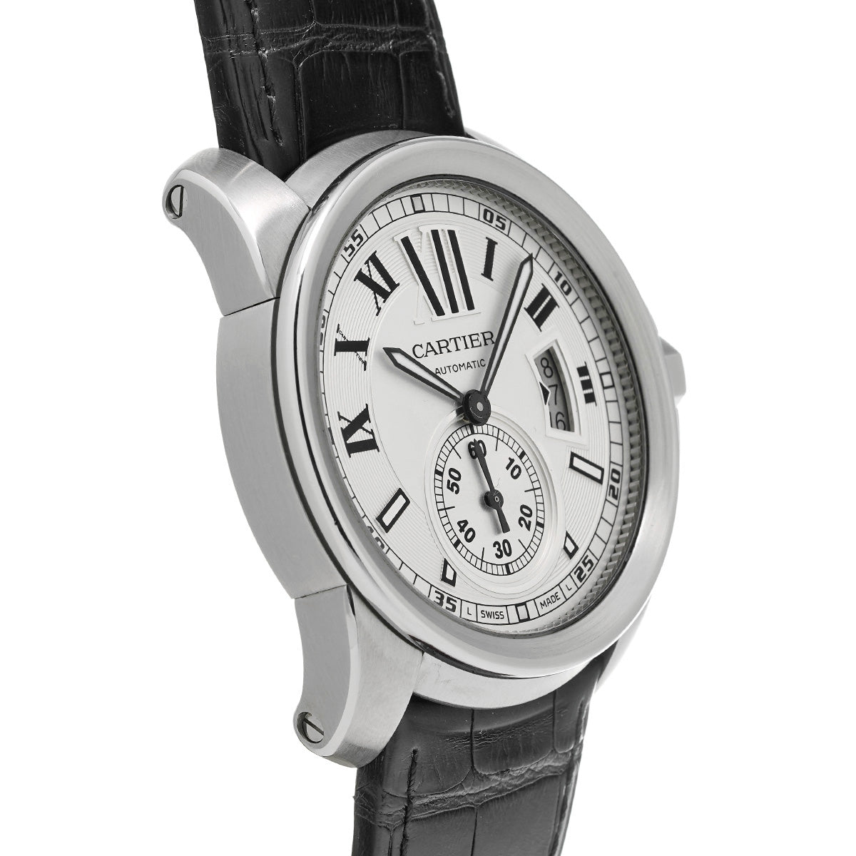 Calibre de Cartier W7100037 Silver CARTIER Men's [Pre-owned].