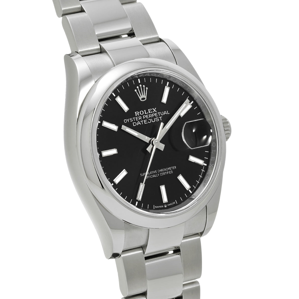 DATE JUST 36 126200 Random Serial Black ROLEX Men's [Pre-owned].