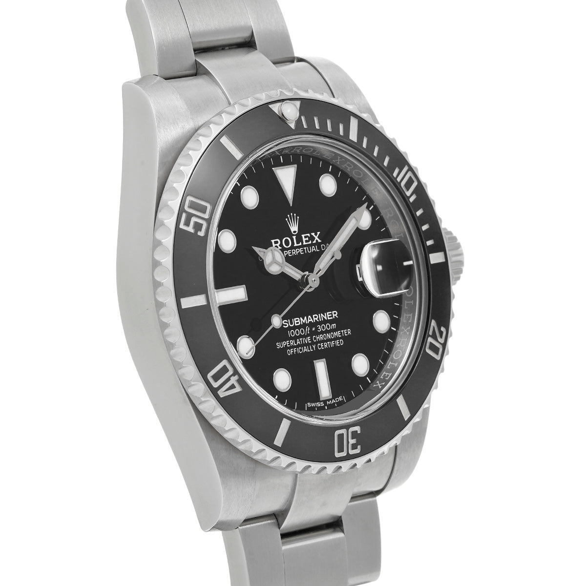 Submariner Date 116610LN Random Serial Black ROLEX Men's [Pre-Owned].