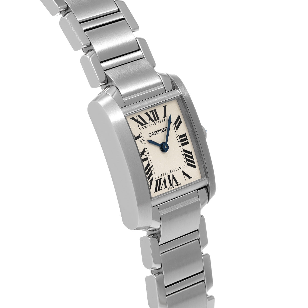 Tank Francaise SM W51008Q3 Silver CARTIER Ladies [Pre-owned]