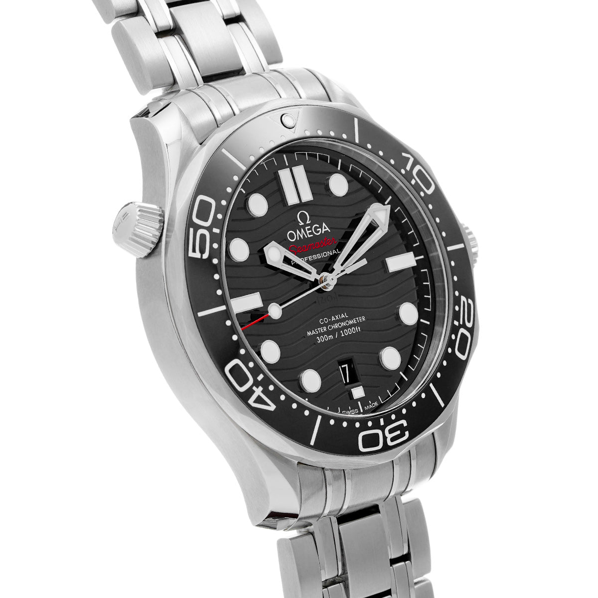 Seamaster Diver 300 Co-Axial Master Chronometer 210.30.42.20.01.001 Black OMEGA Men's [Pre-Owned].