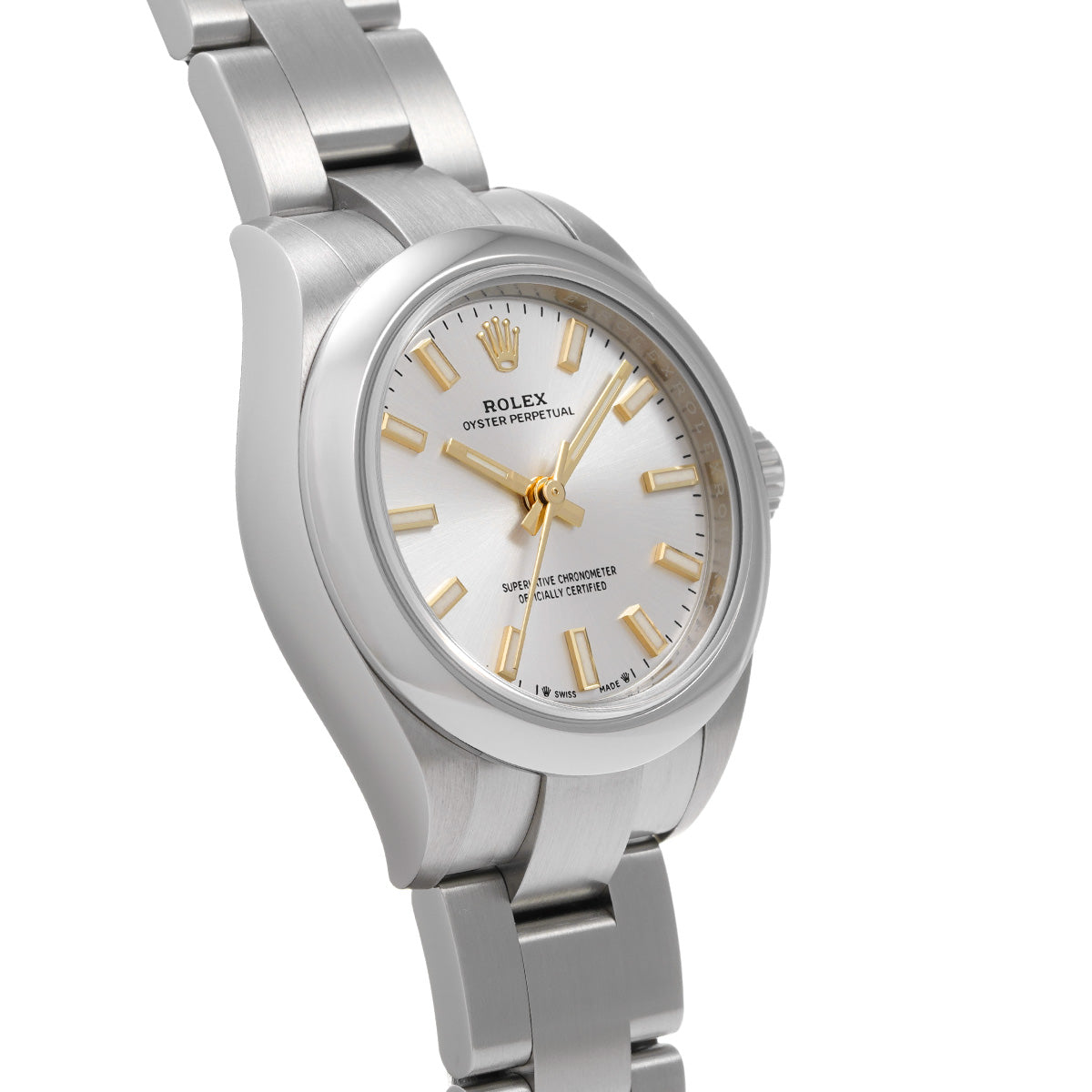 Oyster Perpetual 28 276200 Silver ROLEX Ladies [Pre-owned]