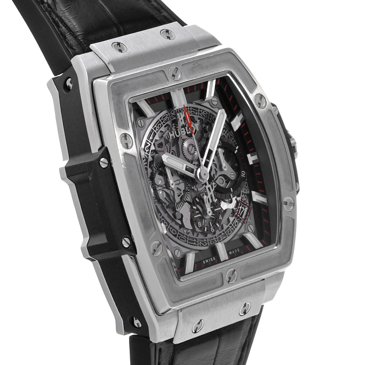 Spirit of Big Bang Titanium 601.NX.0173.LR Skeleton HUBLOT Men's [Pre-owned]