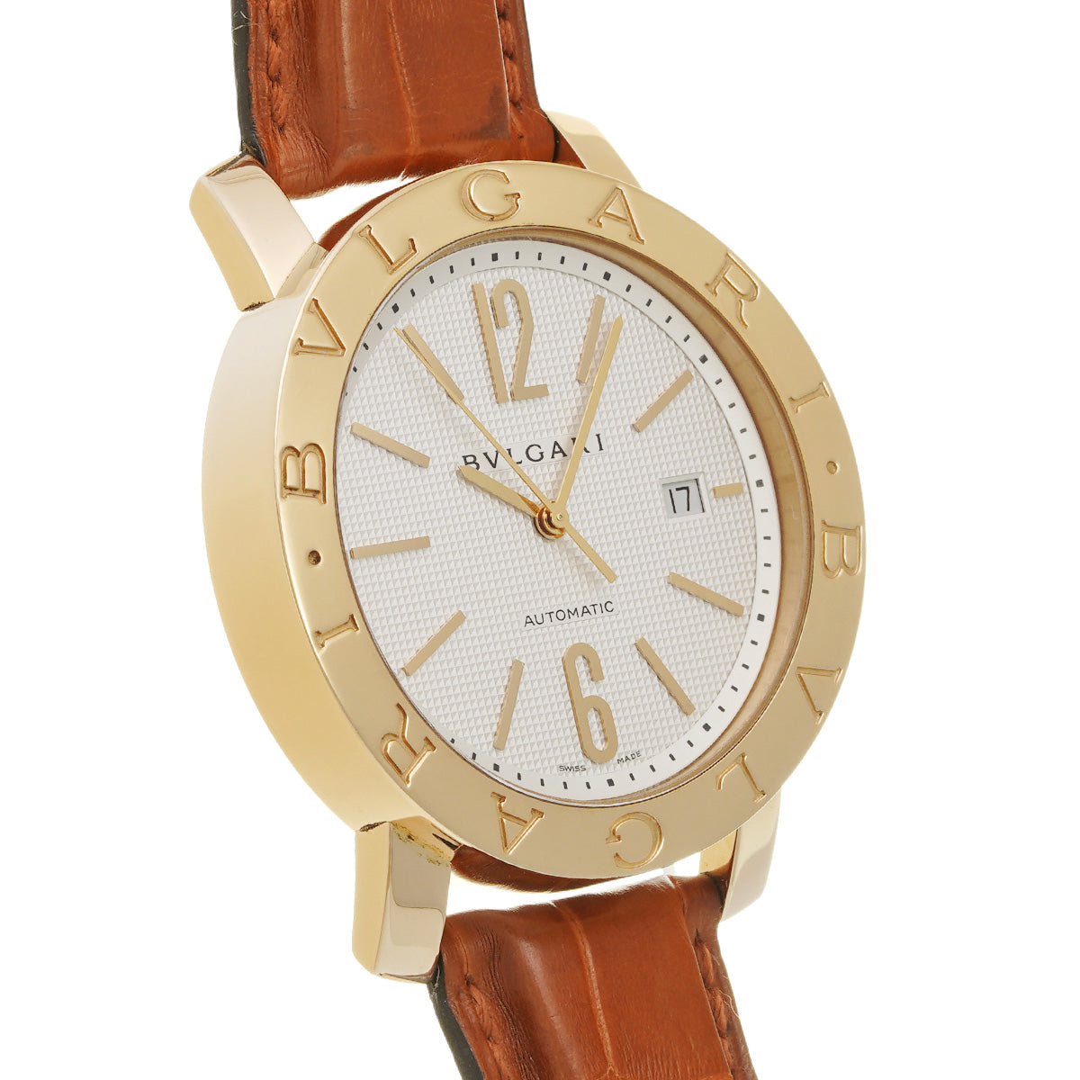 Bulgari Bulgari BB42GLAUTO White BVLGARI Men's [Pre-owned].