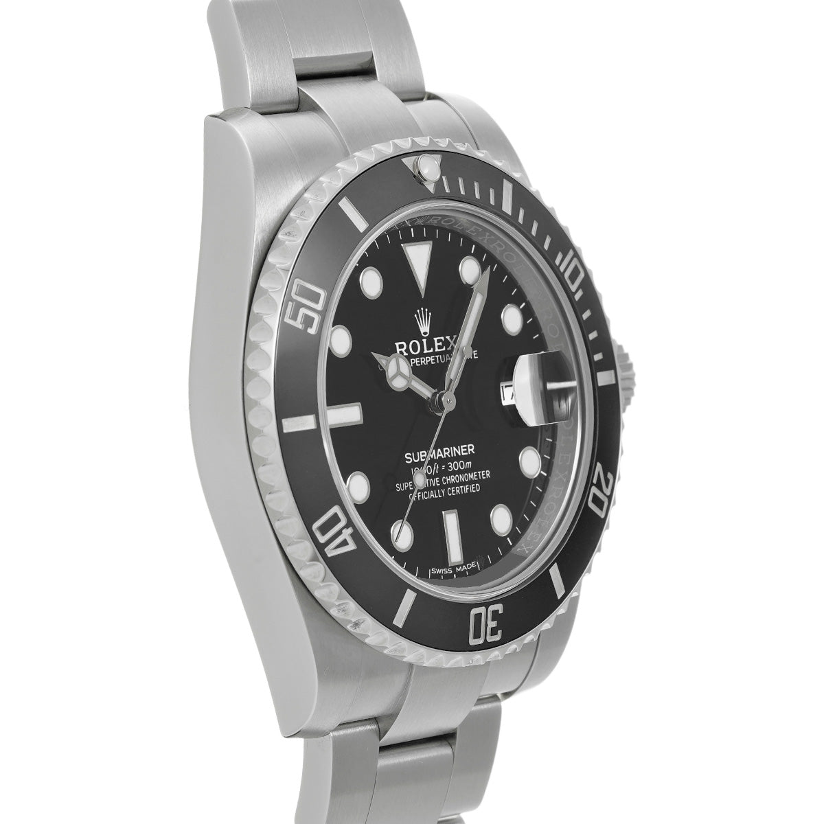 Submariner Date 116610LN Random Serial Black ROLEX Men's [Pre-Owned].