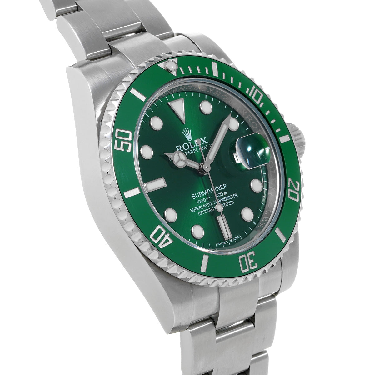 Submariner Date 116610LV Random Serial Green ROLEX Men's [Pre-Owned].